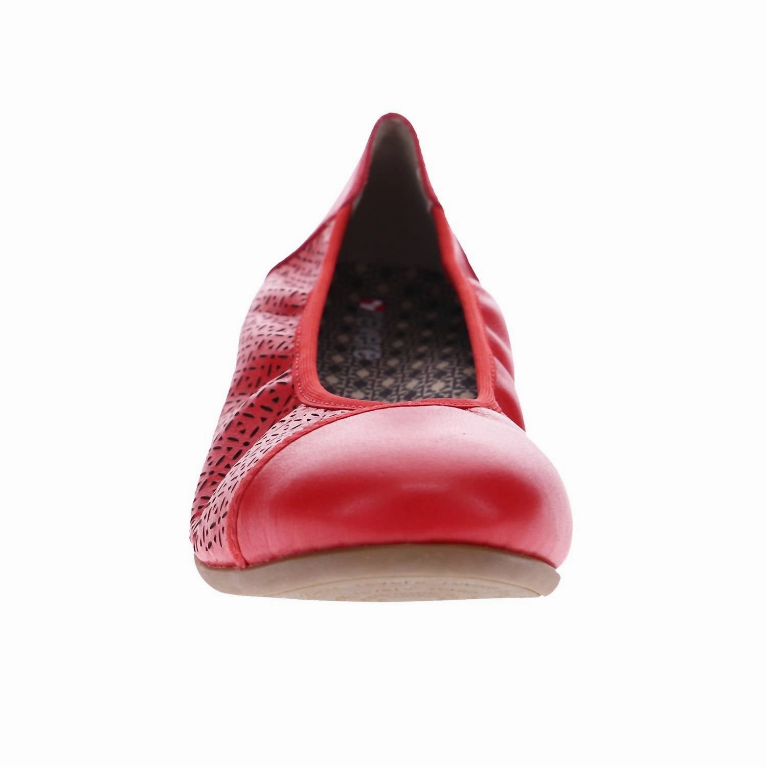 Women's Nairobi Ballet Shoes In Red French Lazer