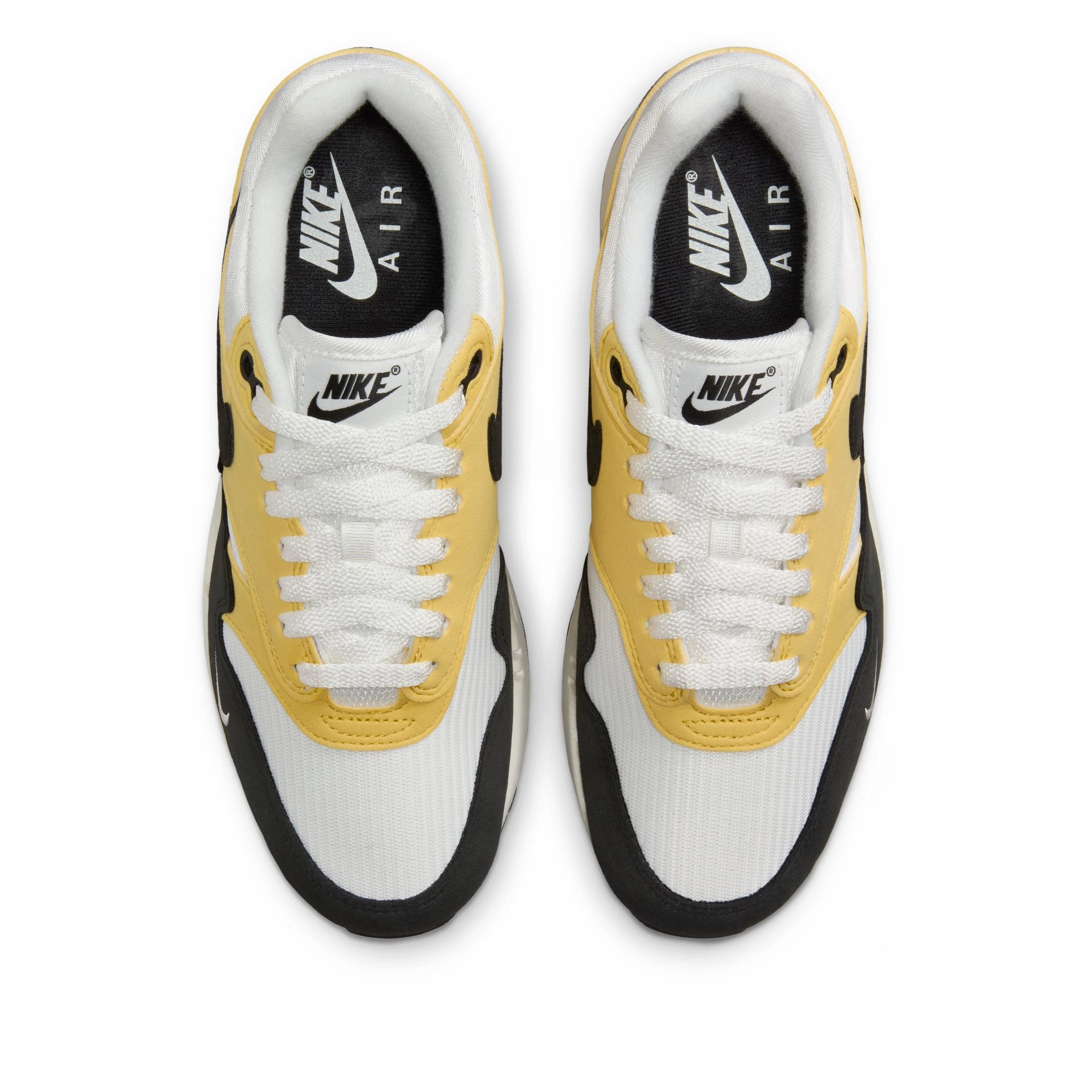 Women's Nike Air Max 1 '87 Textile - Saturn Gold/Black