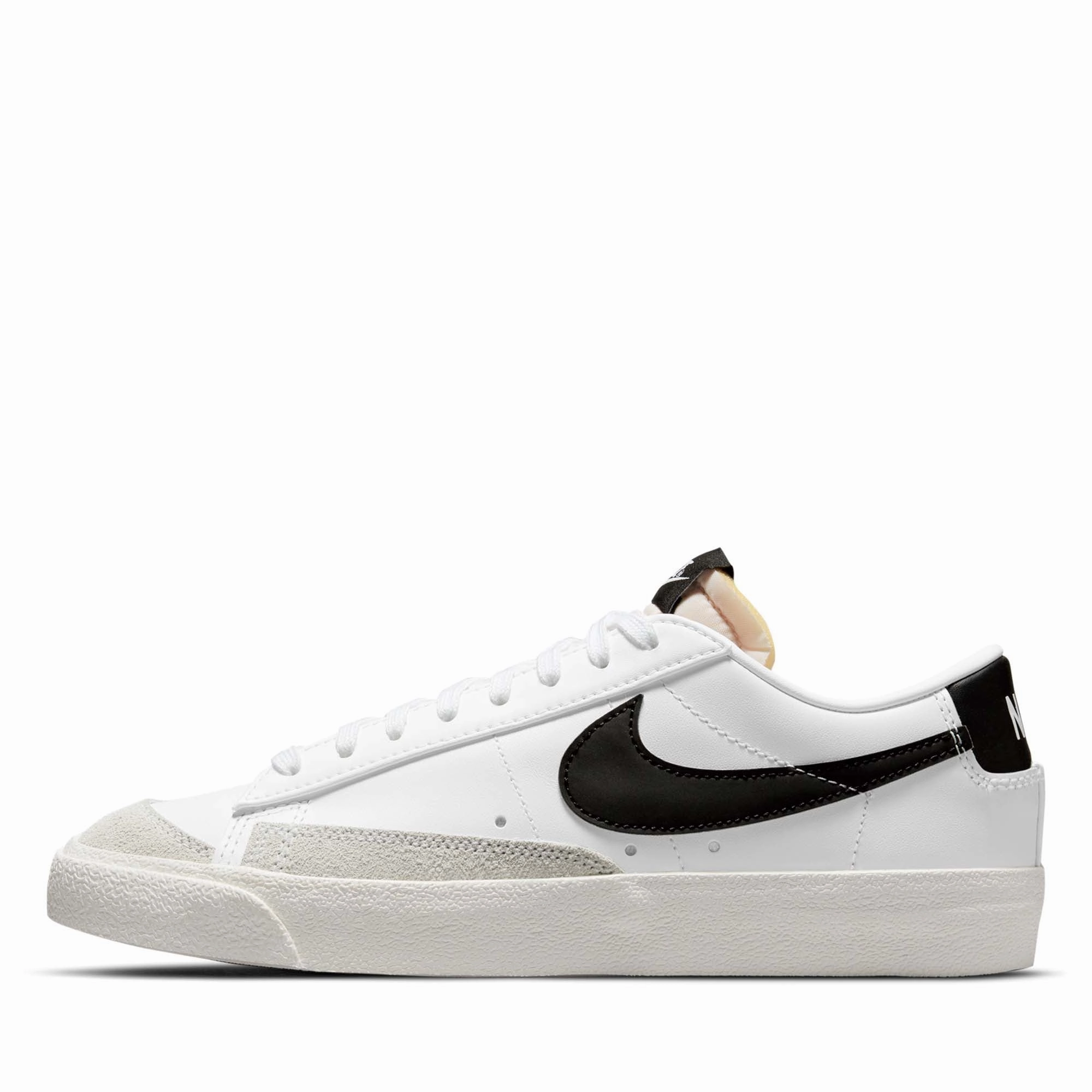Women's Nike Blazer Low '77 - White/Black Womens Shoes outlet price