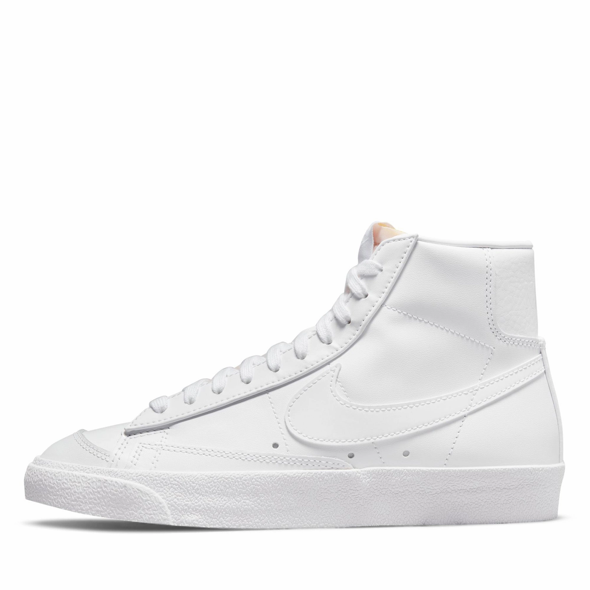 Women's Nike Blazer Mid '77 - White/White Womens Shoes outlet price