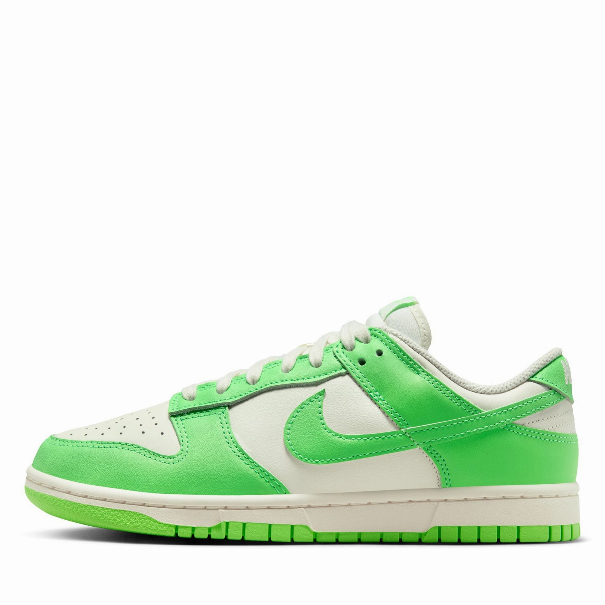 Women's Nike Dunk Low - Sail/Green Strike Womens Shoes outlet price