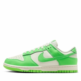 Women's Nike Dunk Low - Sail/Green Strike Womens Shoes outlet price