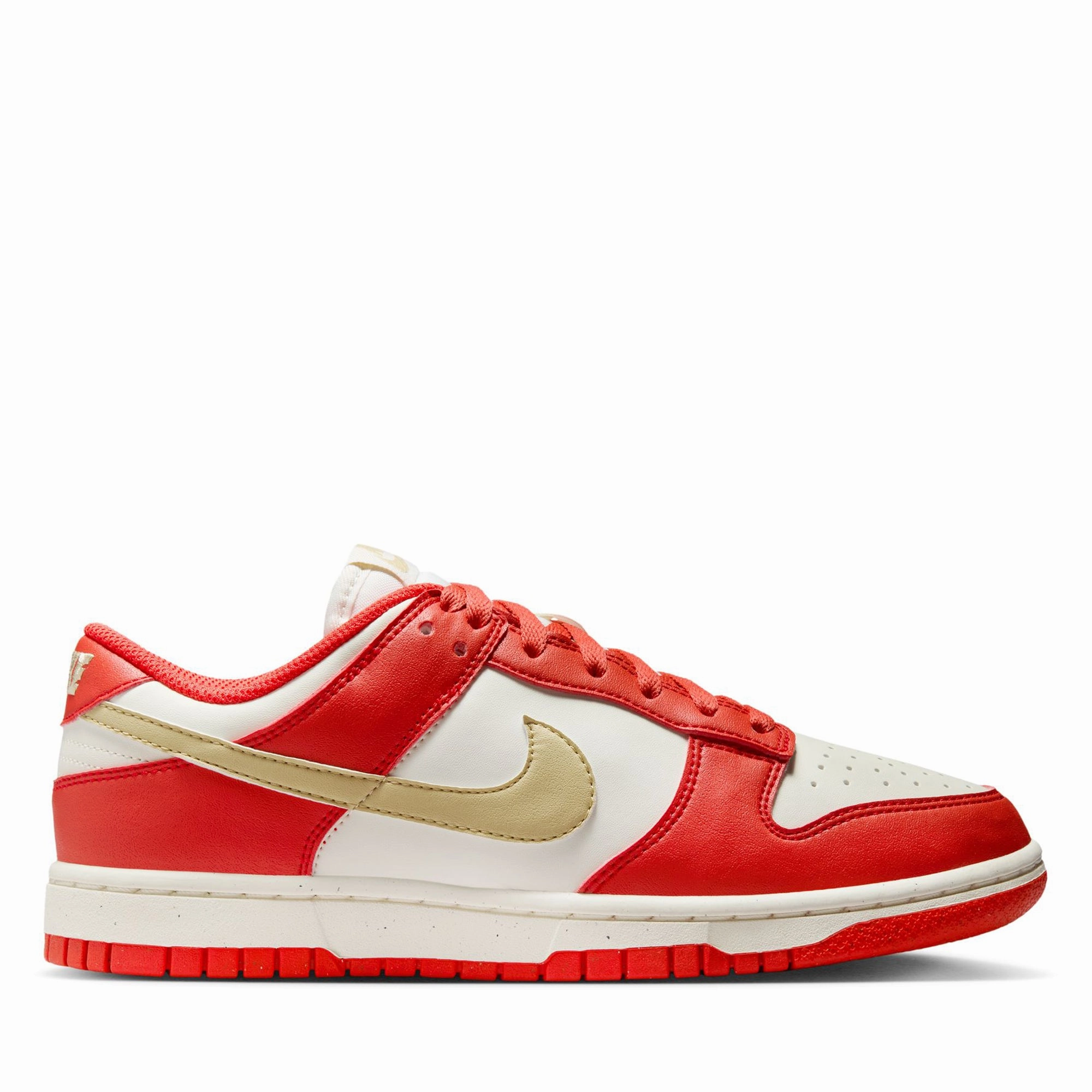 Women's Nike Dunk Low Next Nature - Light Crimson/Team Gold