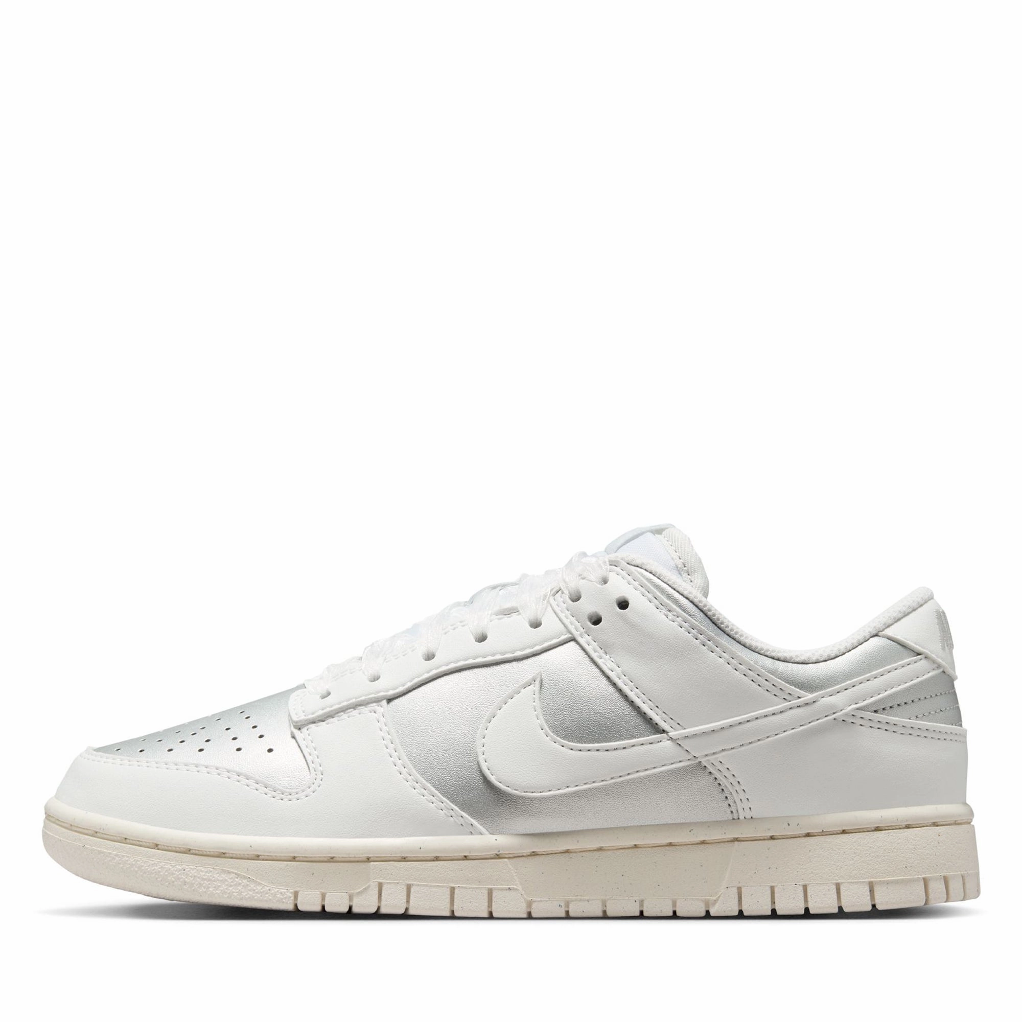 Women's Nike Dunk Low Next Nature - Metallic Platinum/Summit White Womens Shoes outlet price