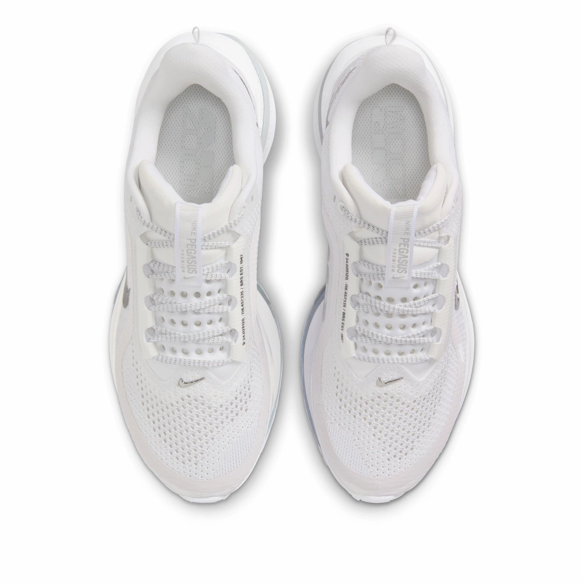 Women's Nike Pegasus Premium - White/Metallic Silver