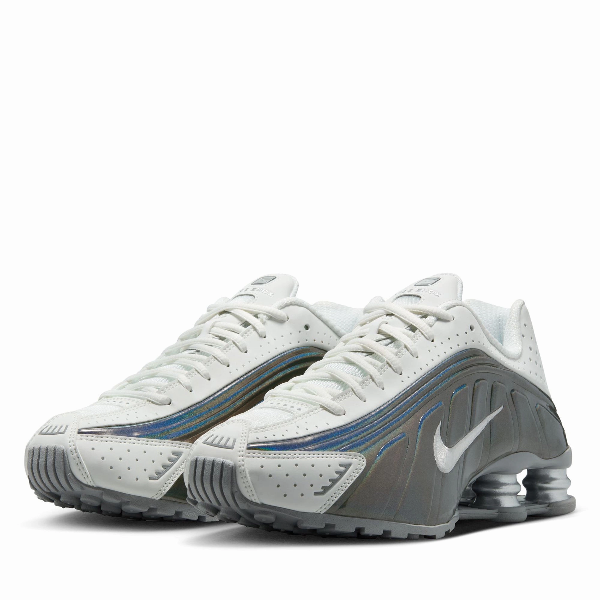 Women's Nike Shox R4 - Summit White/Hydrangeas