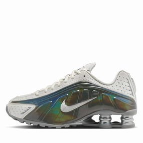 Women's Nike Shox R4 - Summit White/Hydrangeas Womens Shoes outlet price