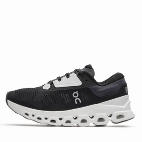Women's On Cloudstratus 3 - Black/Frost Womens Shoes outlet price