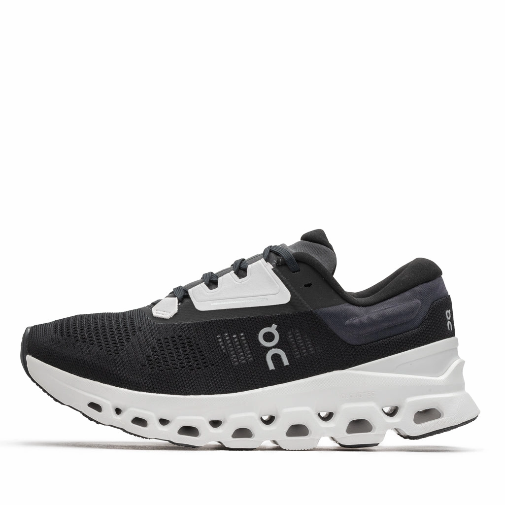 Women's On Cloudstratus 3 - Black/Frost Womens Shoes outlet price