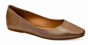 Women's Over It Flat Shoes In Bronze Comfy Women Flats under $50