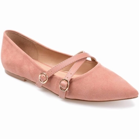 Women's Patricia Flat Shoes In Blush Comfy Women Flats under $50