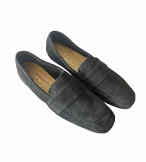 Women's Rimini Loafer In Suede Black Womens Fashion Flats cheap