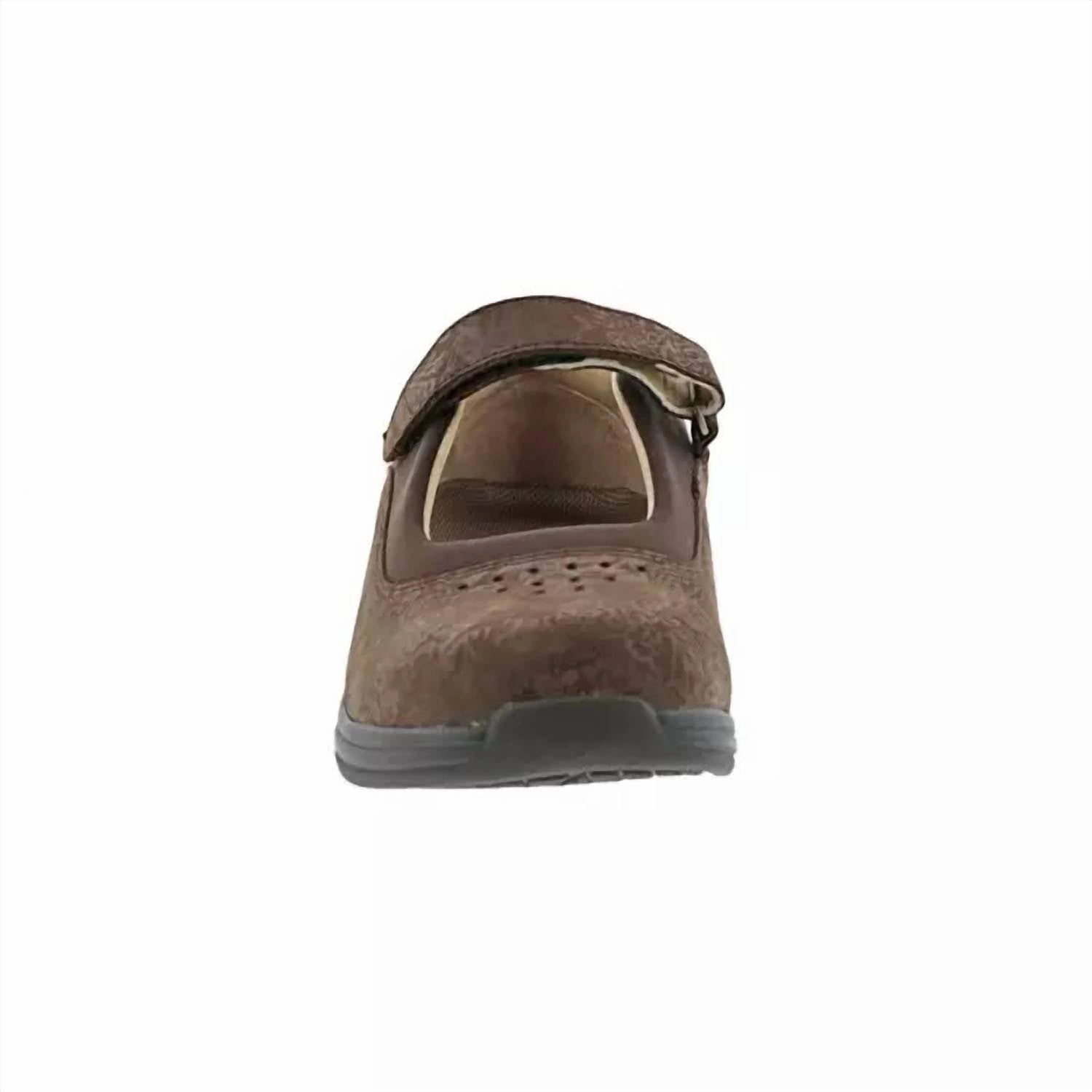 Women's Rose Mary Jane Shoes In Brown Foil