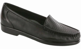 Women's Savvy Slip On Loafer In Black Womens Casual Flats sale