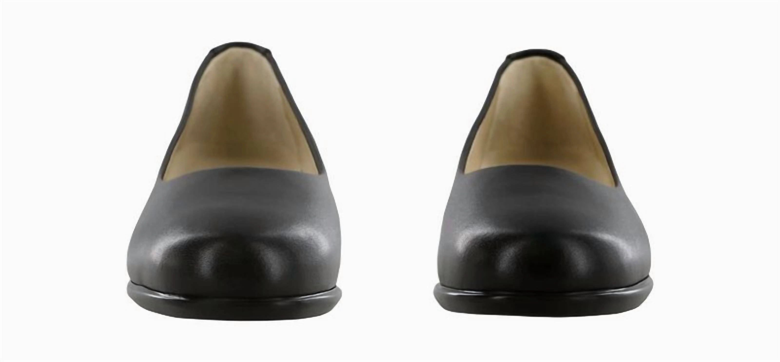 Women's Scenic Ballet Flat Shoes Medium In Black