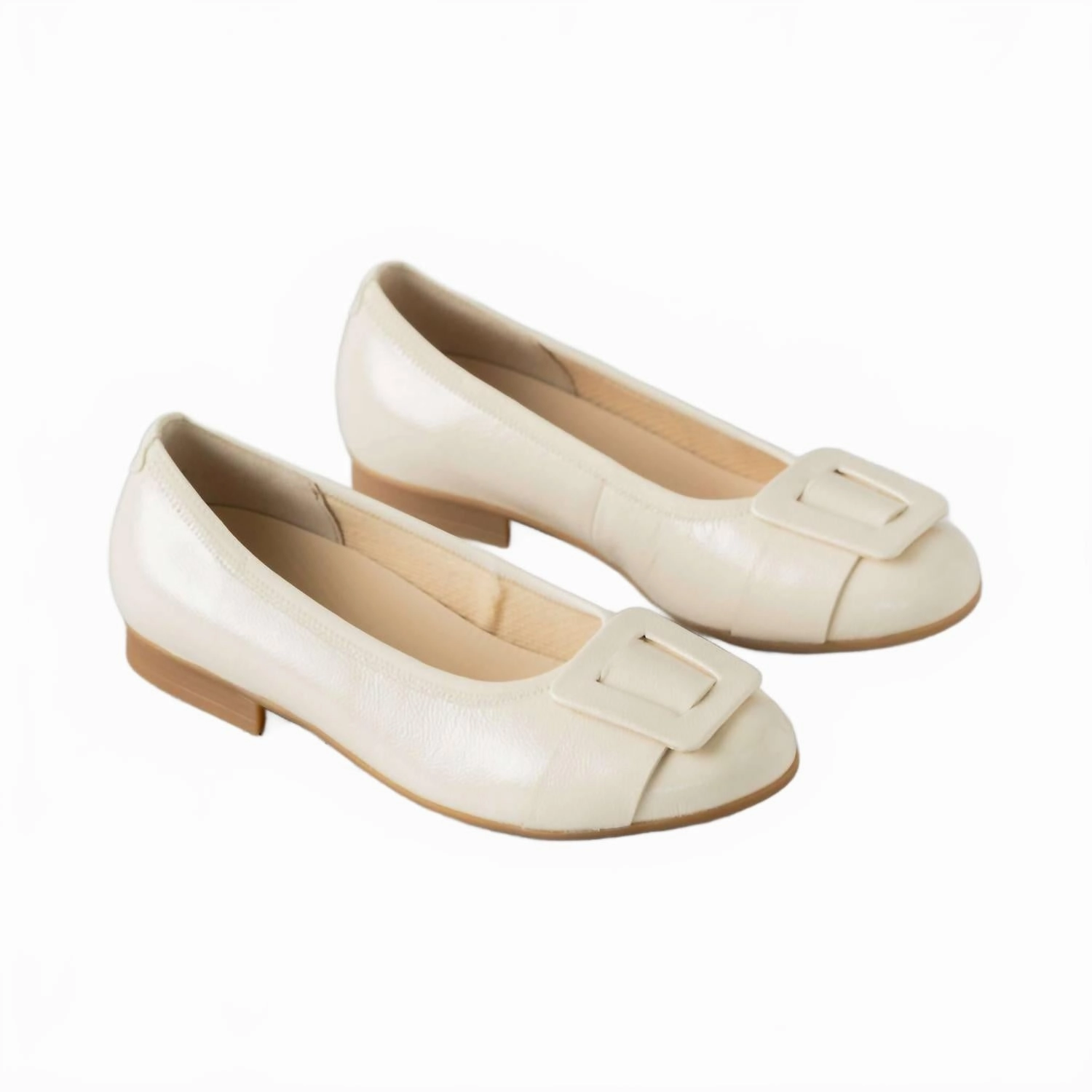 Women's Slip On Flats In Latte Patent Comfy Women Flats under $50