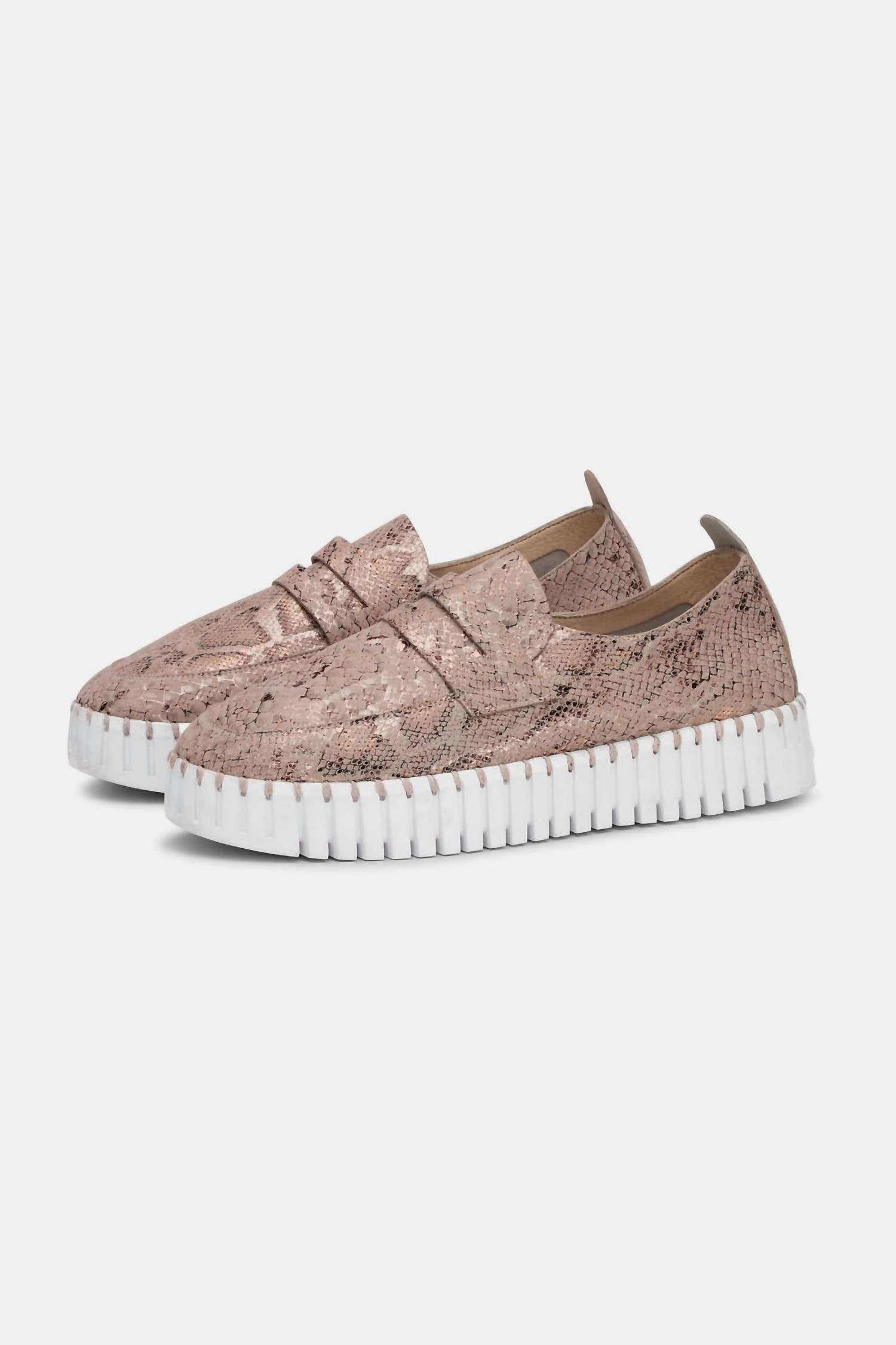 Women's Tulip Loafer Flat In Adobe Rose Womens Casual Flats sale