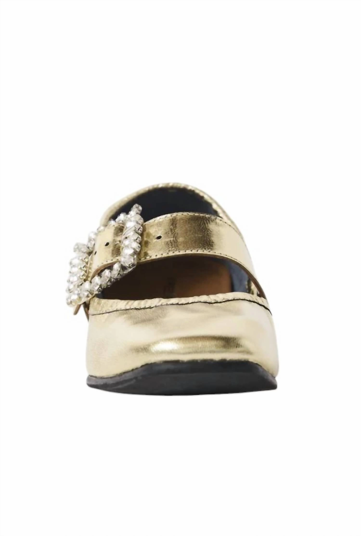 Women's Ursa Gemini Ballet Flat In Champagne Metallic