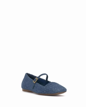 Women's Vinley Mary Jane Shoes In Element Indigo/field Denim Womens Casual Flats sale