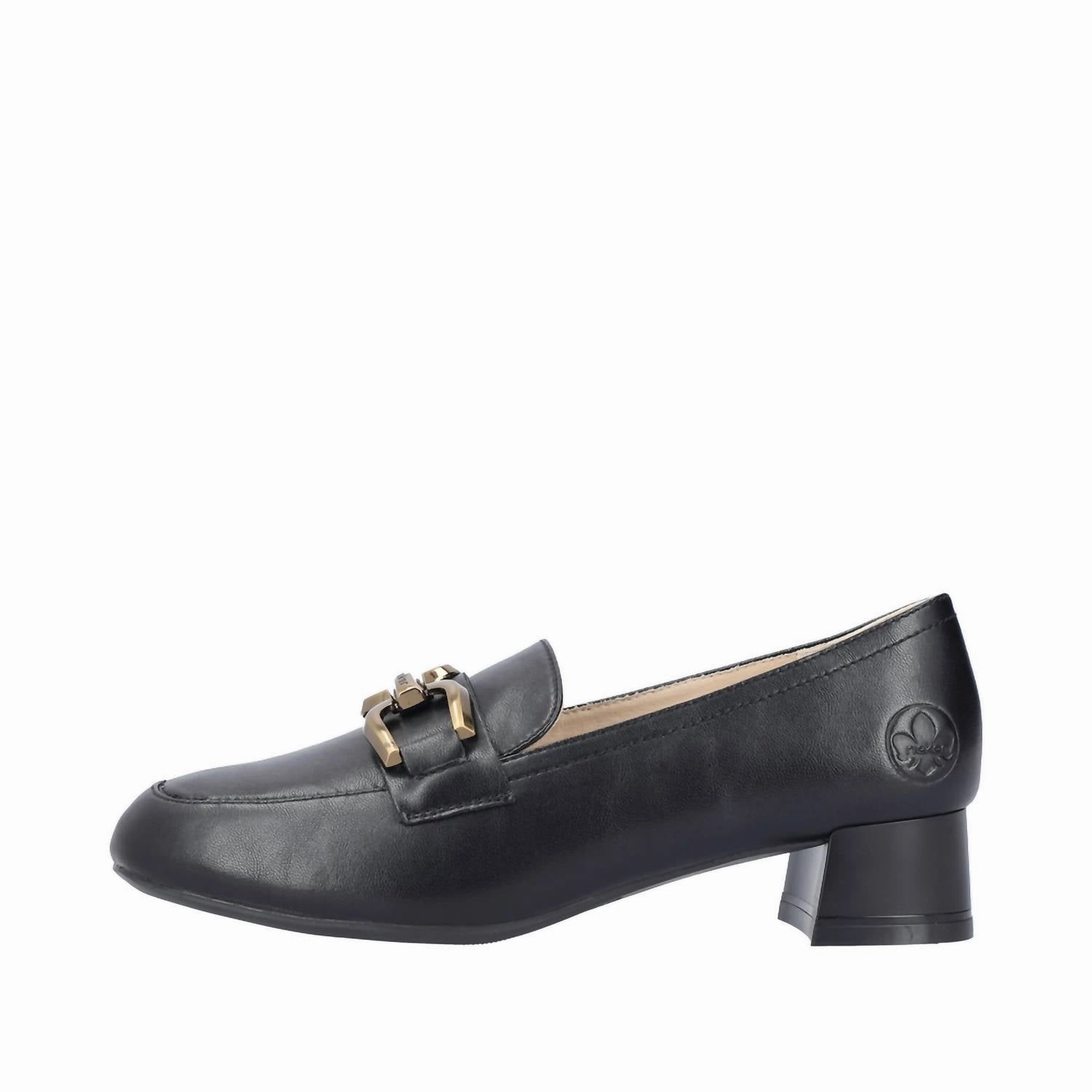 Women's Violet 52 Heeled Loafer In Black