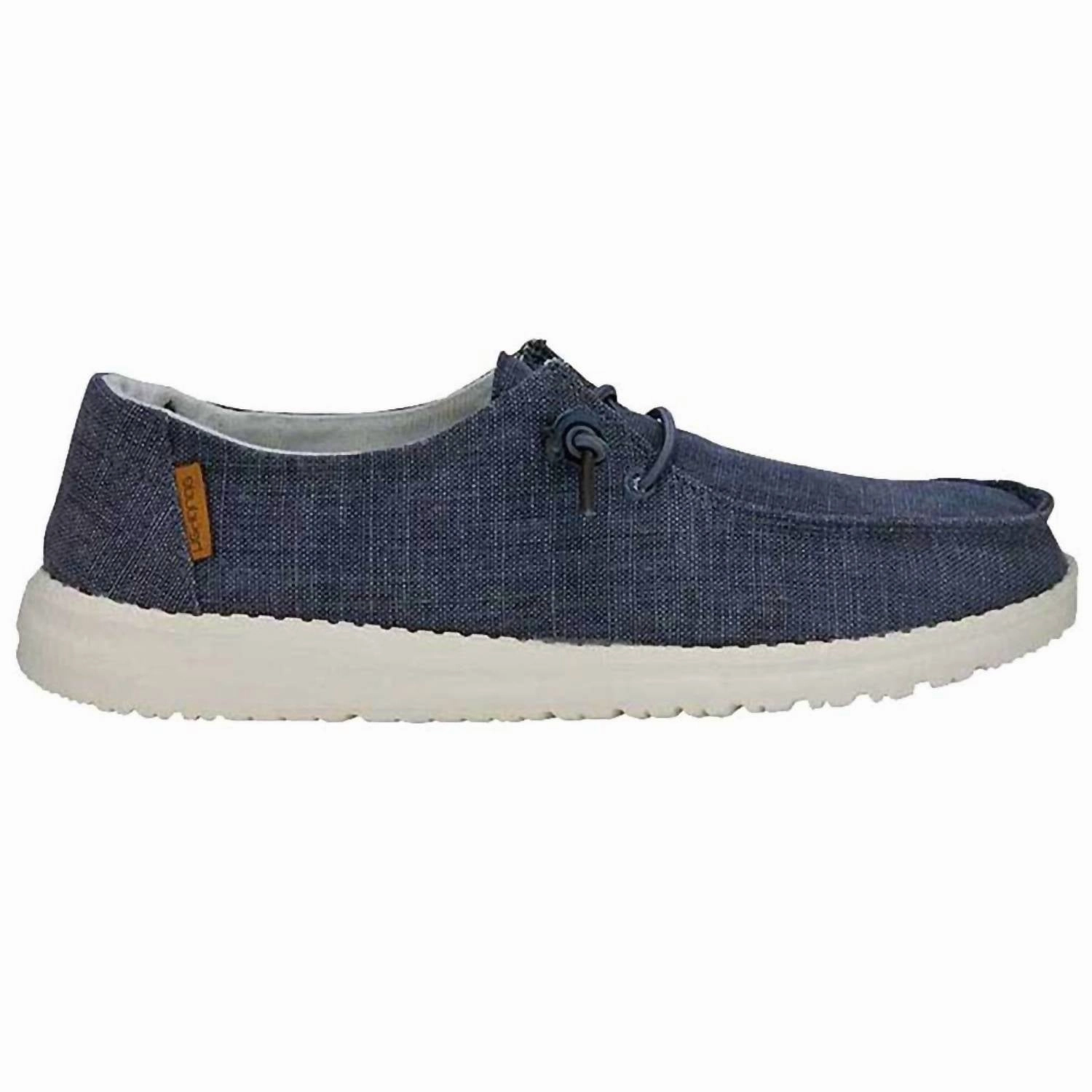 Women's Wendy Chambray Slip On Shoes In Navy White
