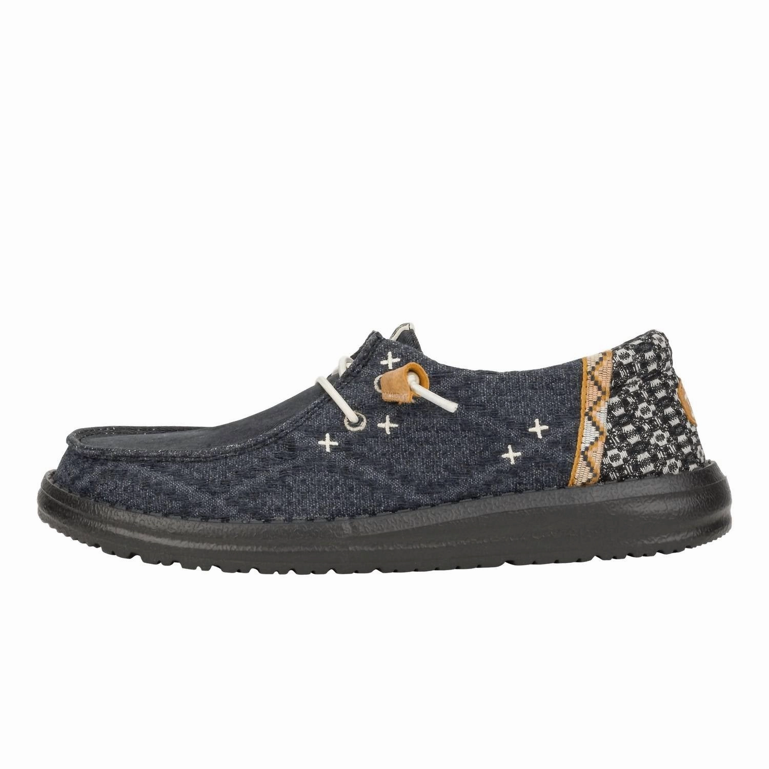 Women's Wendy Crafted Boho Casual Shoes In Black/black