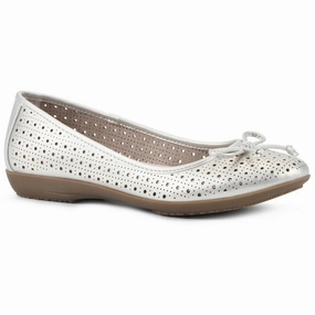 Womens Bow Manmade Flat Shoes Soft Sole Flats Womens sale