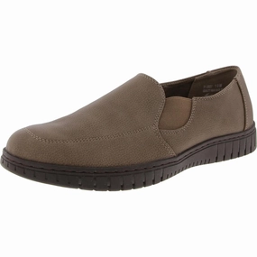 Womens Comfort Insole Manmade Loafers Soft Sole Flats Womens sale