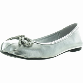 Womens Embellished Man Made Ballet Flats Womens Fashion Flats cheap
