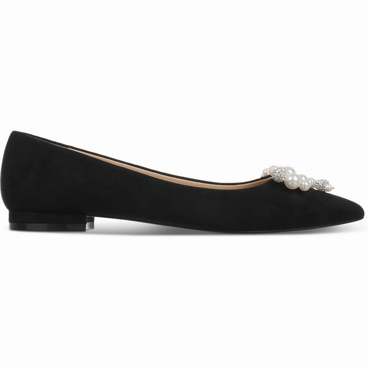Womens Embellished Man Made Flat Shoes
