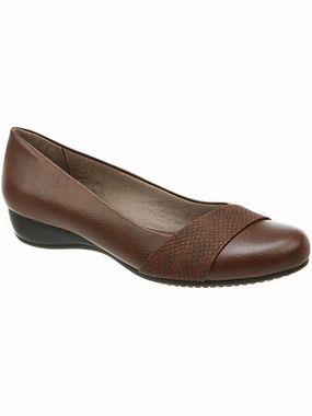 Womens Faux Leather Heeled Ballet Flats Womens Flats special deals