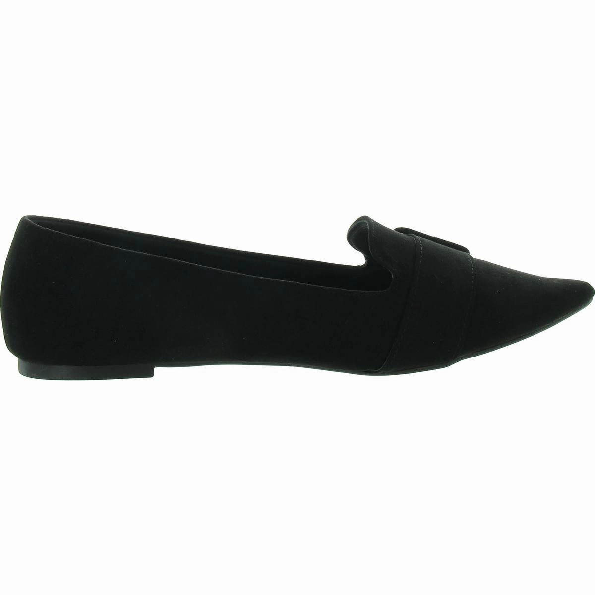 Womens Faux Suede Pointed toe Flat Shoes