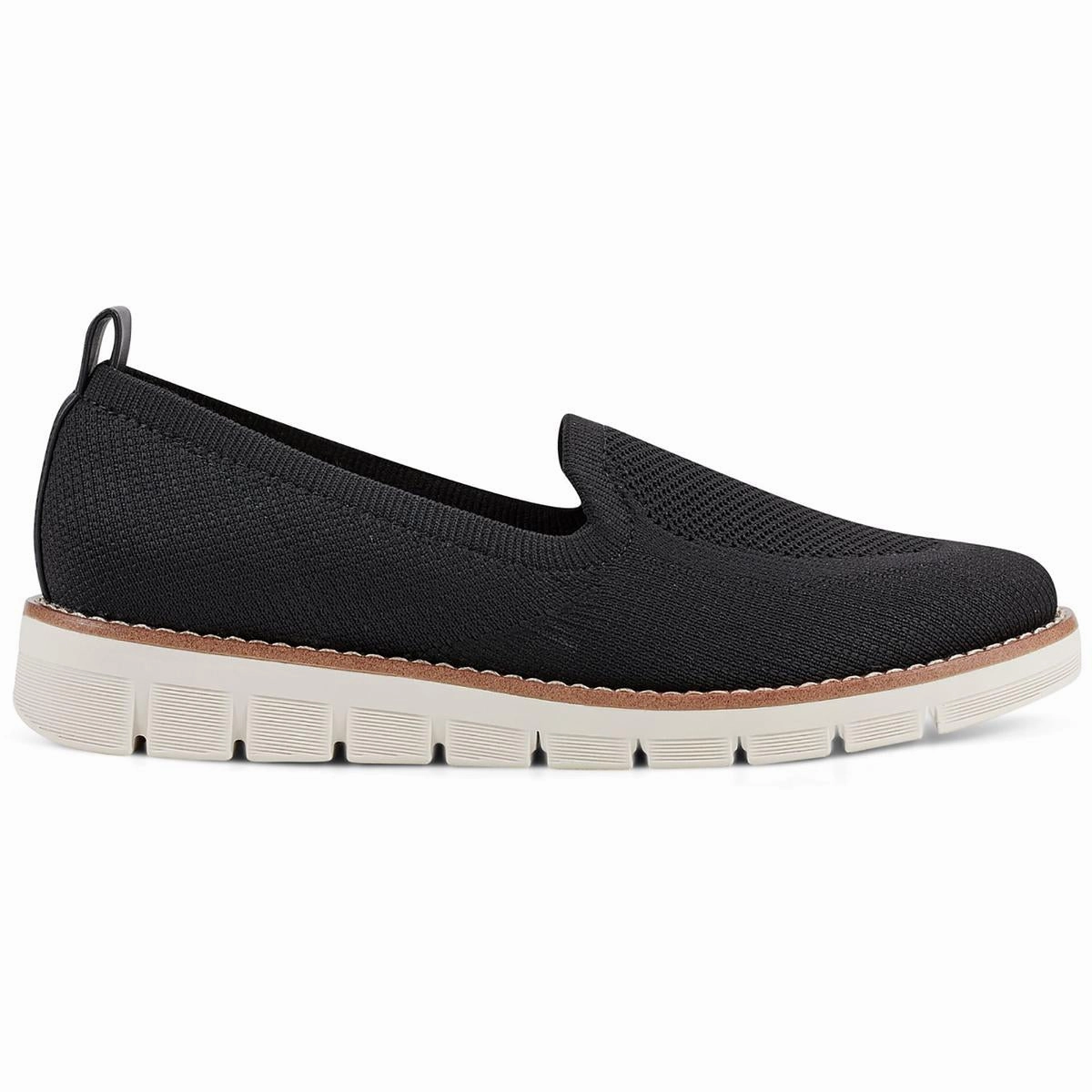 Womens Knit Slip On Boat Shoes