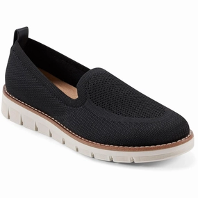 Womens Knit Slip On Boat Shoes Comfy Women Flats under $50