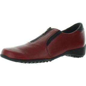 Womens Laceless Faux Leather Flat Shoes Womens Fashion Flats cheap