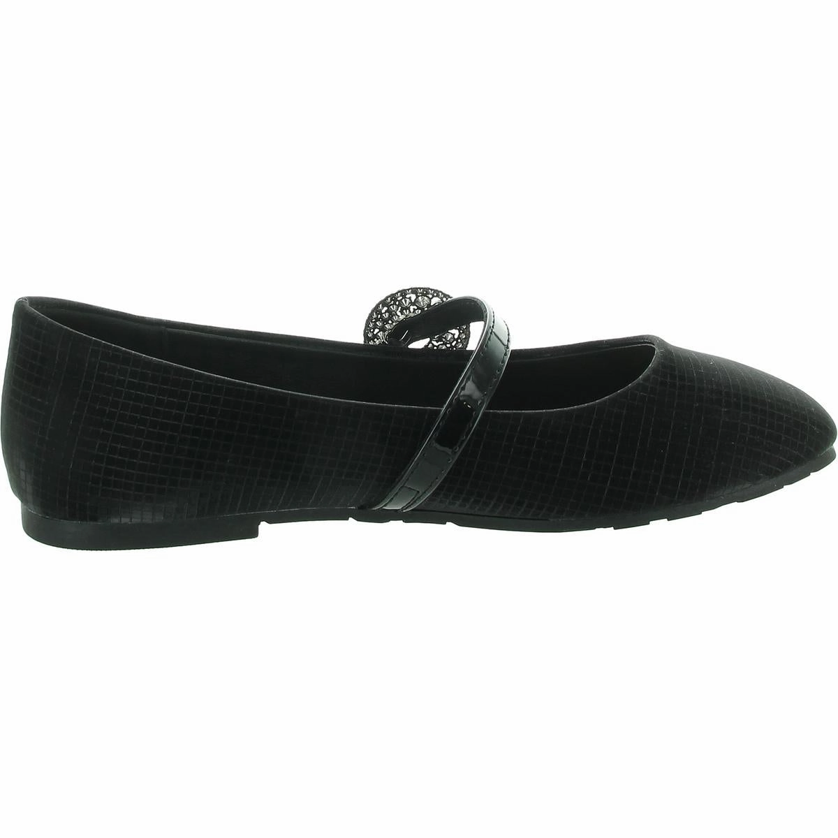 Womens Metallic Flat Shoes