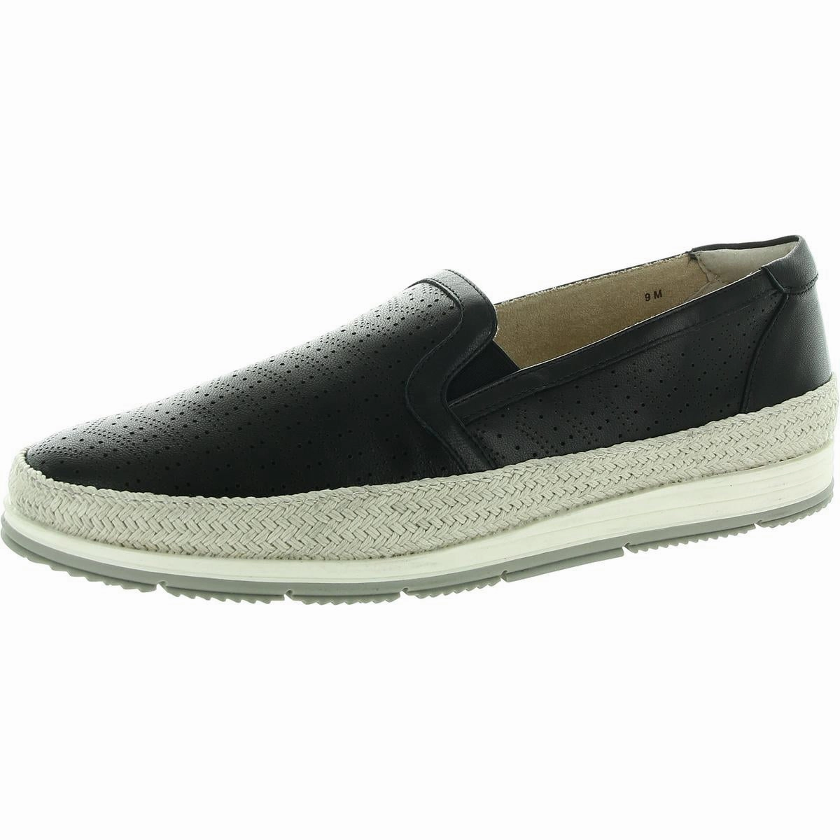 Womens Padded Insole Slip On Slip-On Sneakers