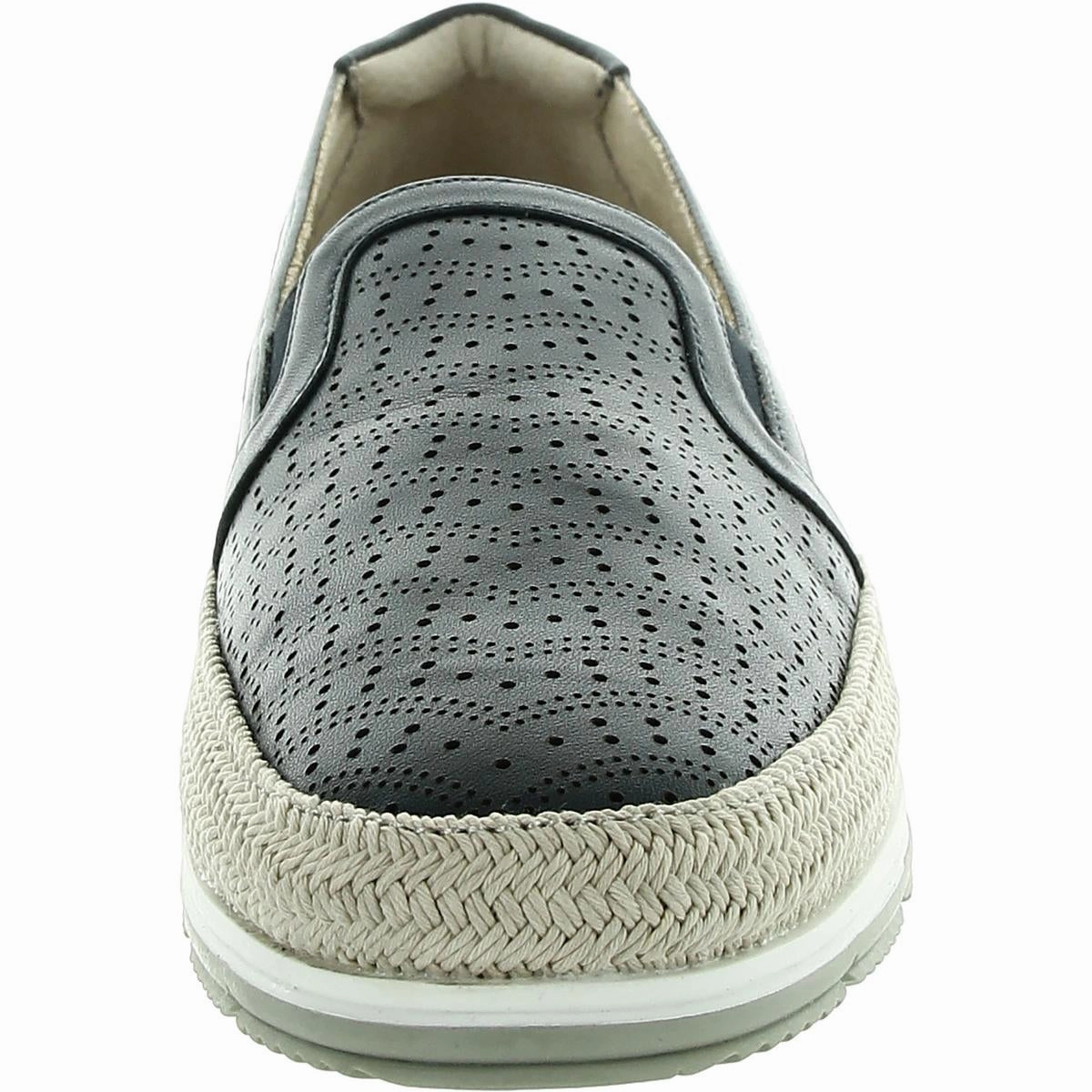 Womens Padded Insole Slip On Slip-On Sneakers