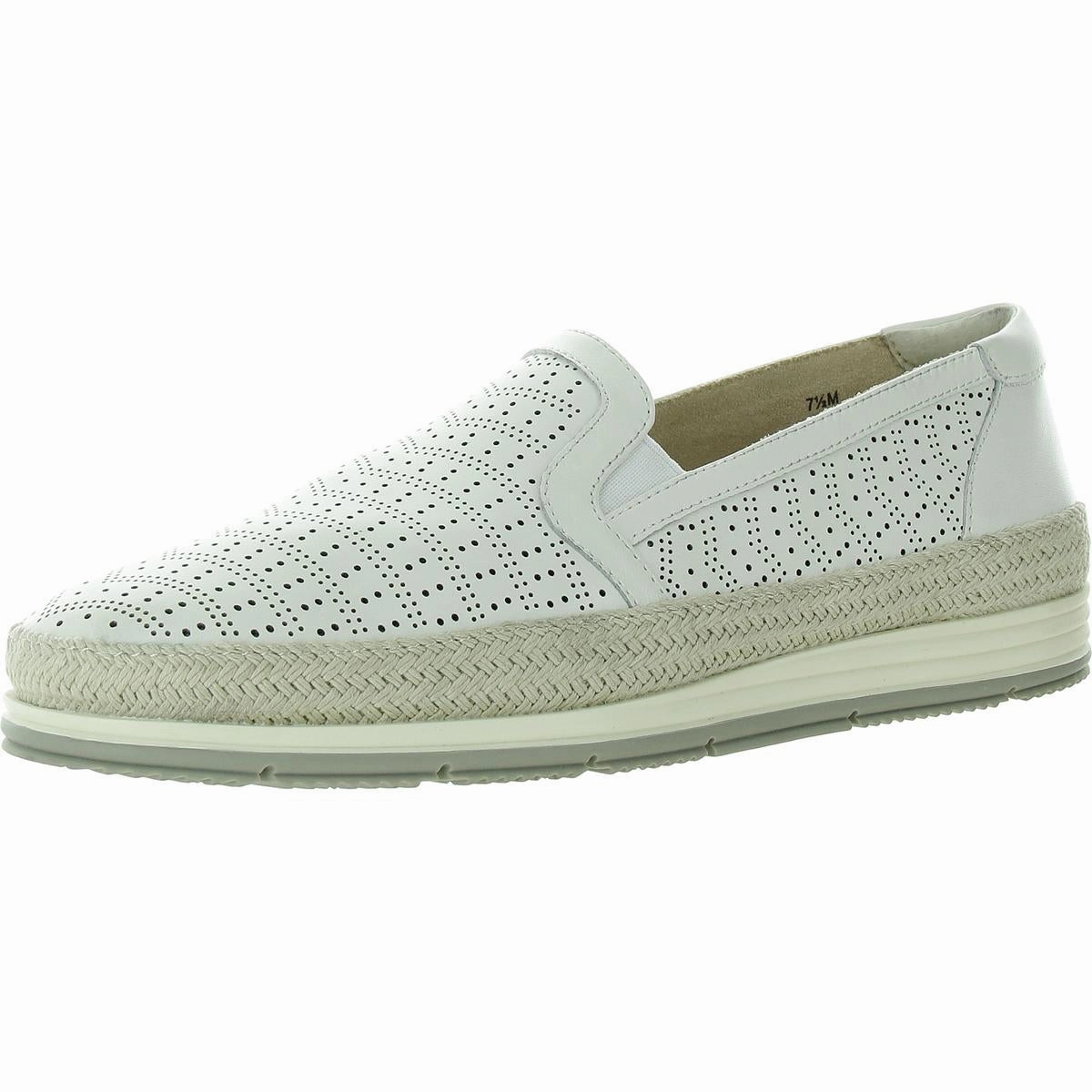 Womens Padded Insole Slip On Slip-On Sneakers