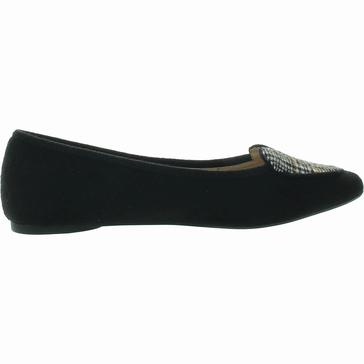 Womens Plaid Flat Shoes