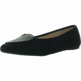 Womens Plaid Flat Shoes Soft Sole Flats Womens sale