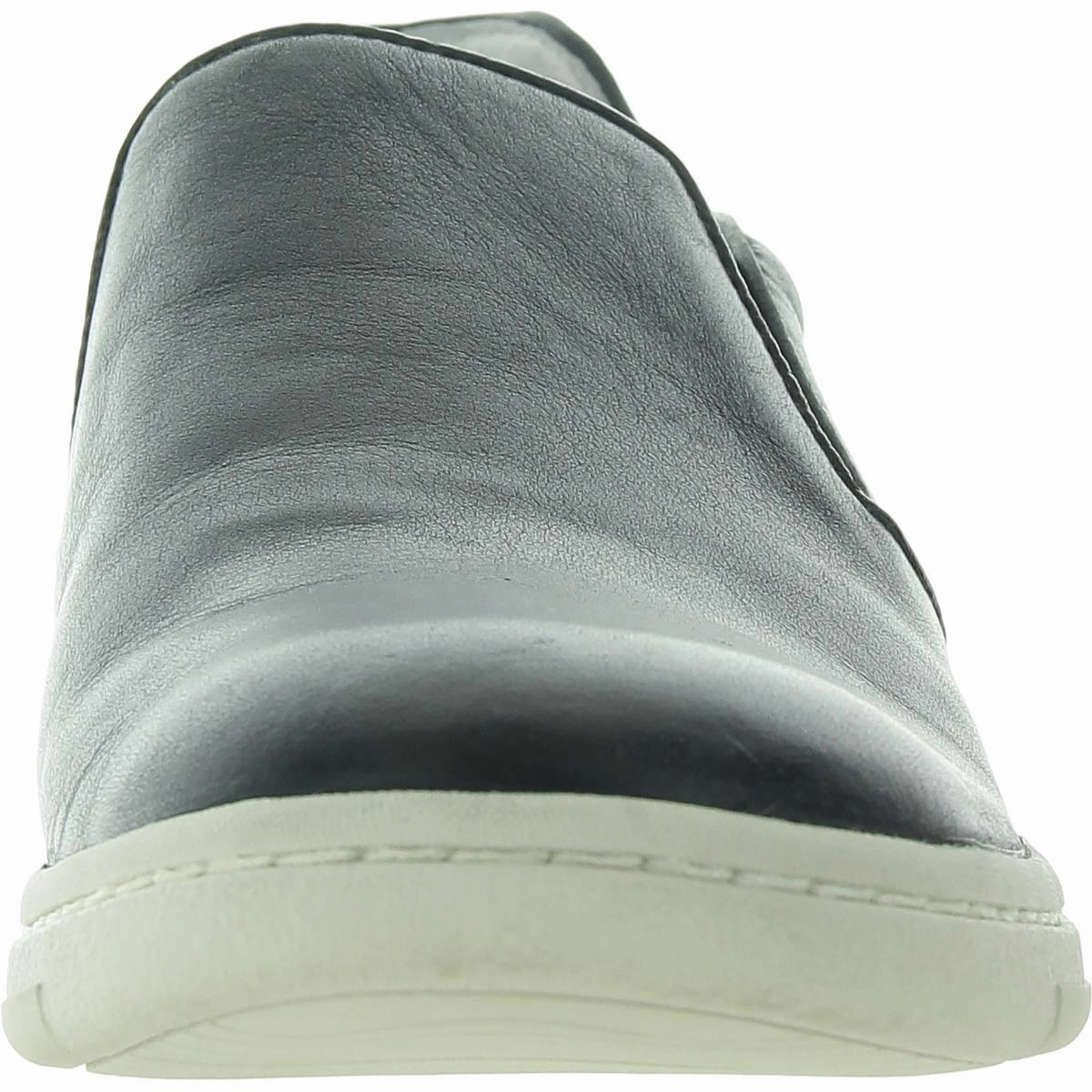 Womens Solid Leather Loafers