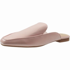 Womens Solid Man Made Mules Trendy Flats for Women