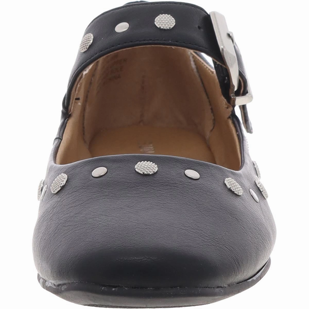 Womens Studded Man Made Mary Janes