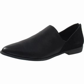 Womens Zipper Leather Loafers Womens Fashion Flats cheap