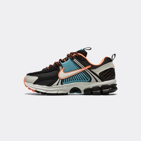 Womens Zoom Vomero 5 Premium - Black/Light Bone-Blue Gaze-Orange Sneakers trending now