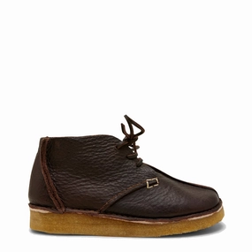Yogi Womens Glenn Centre Seam Ostrich Leather Boot Dark Brown Womens Shoes top picks sale