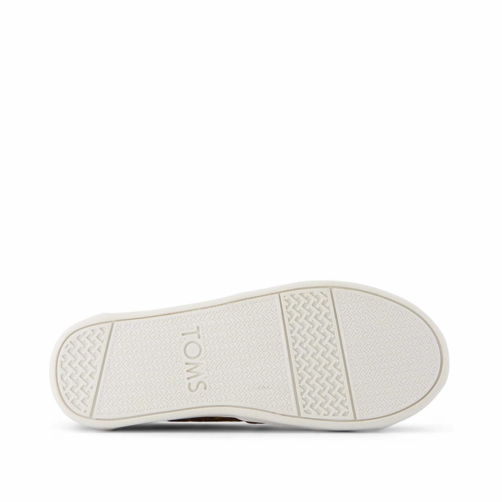 Youth Alpargata Golden Honey Floral Brocade Kids Shoe