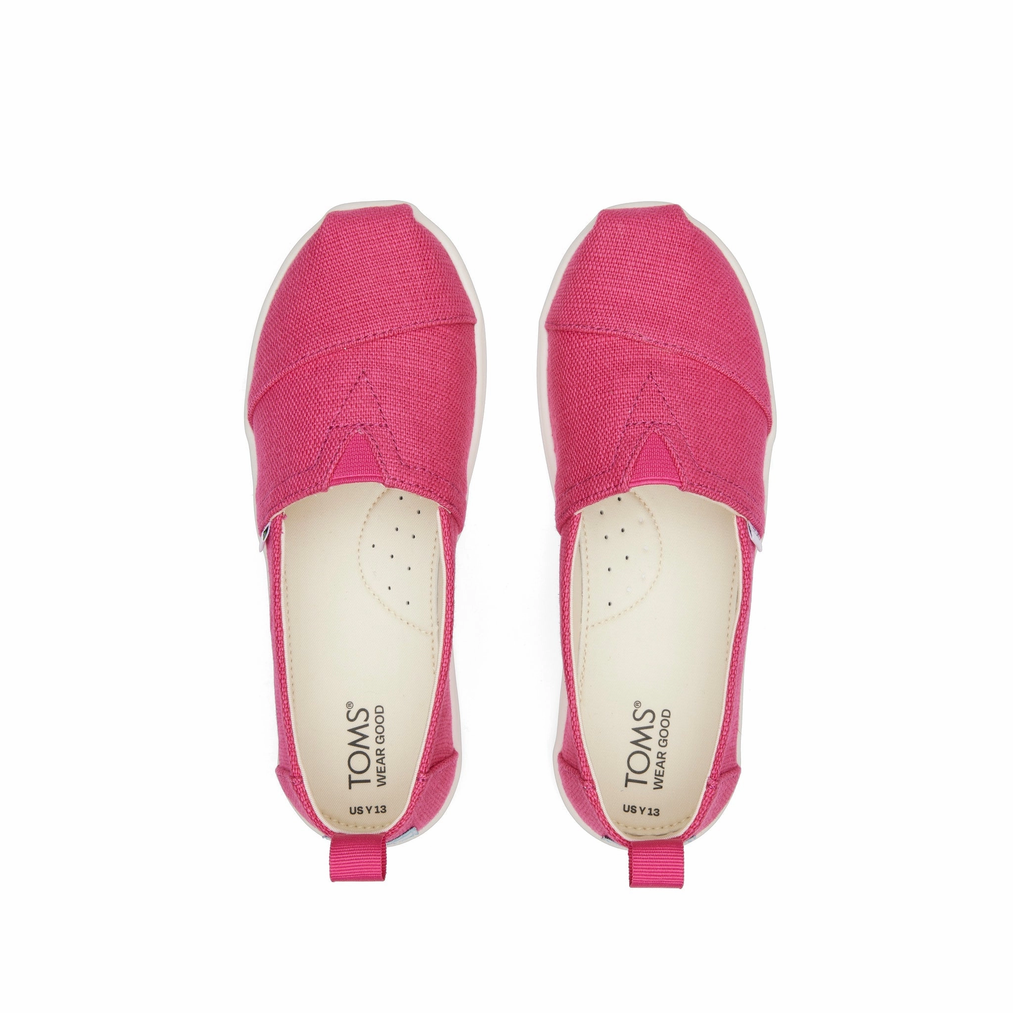 Youth Alpargata Pink Heritage Canvas Kids Shoe