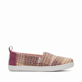 Youth Alpargata Plaid Tweed Shoe Girls Casual Shoes promo price